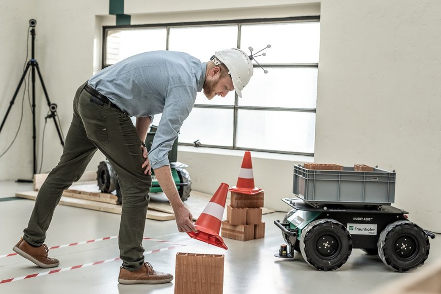 Clever bauen mit mobilem Roboter